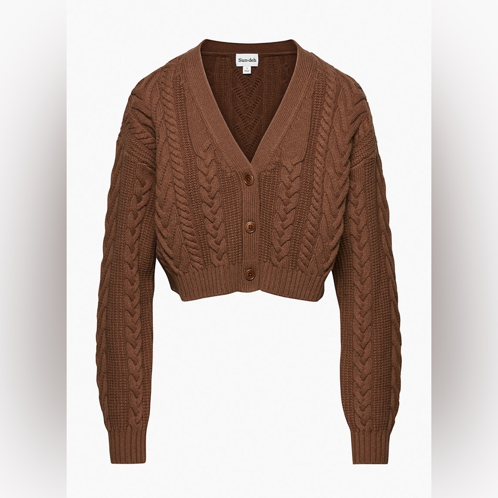 Aritzia Sunday best cropped cardigan